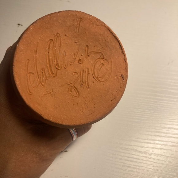 Vintage Signed Studio Pottery Cup Mug 1984 - Picture 9 of 9